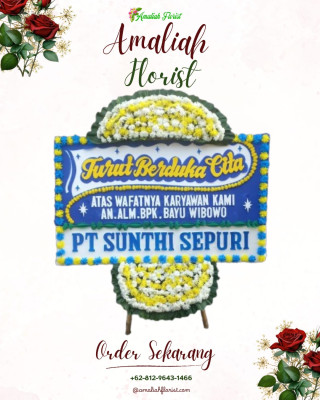 Papan Bunga Duka di Bojongkembar