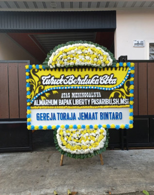 Papan Bunga Duka di Bojongkembar