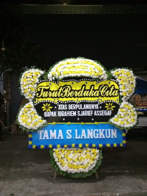 Papan Bunga Duka di Bojongkembar