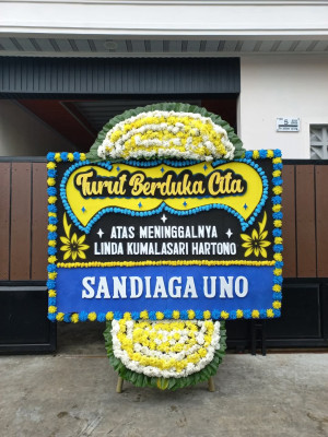 Papan Bunga Duka di Bojongkembar
